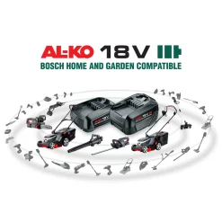 18V (BOSCH H&G) GT 1825 GRÆSTRIMMER 25 CM 18V UDEN BATTERI OG LADER|AL-KO Online