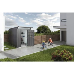 AVANTGARDE A3 REDSKABSRUM SØLV METALLIC 5,4 M²|Biohort Online