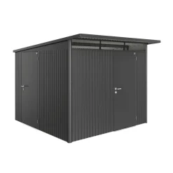 AVANTGARDE A4 REDSKABSRUM SØLV METALLIC 6,84 M2|Biohort Clearance