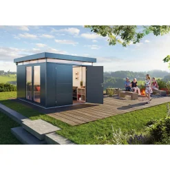 CASANOVA CASANOVA REDSKABSRUM MØRKEGRÅ METALLIC 27,09 M2|Biohort Outlet