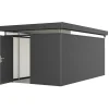 CASANOVA CASANOVA REDSKABSRUM MØRKEGRÅ METALLIC 17,49 M2|Biohort