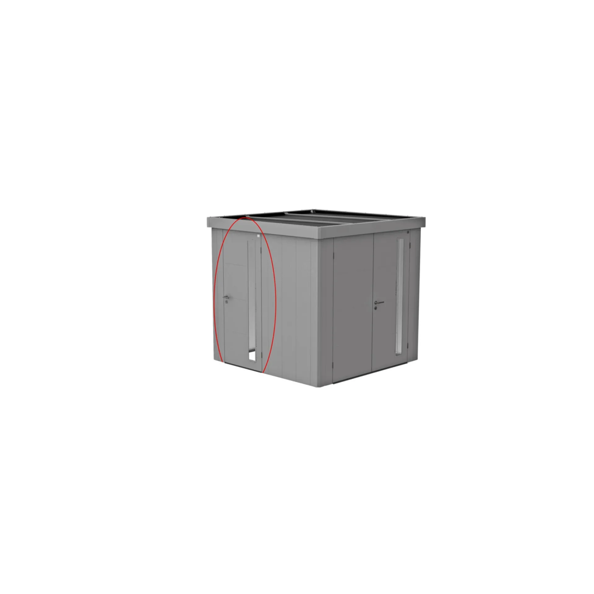 NEO EKSTRA DØR SØLV METALLIC|Biohort Hot