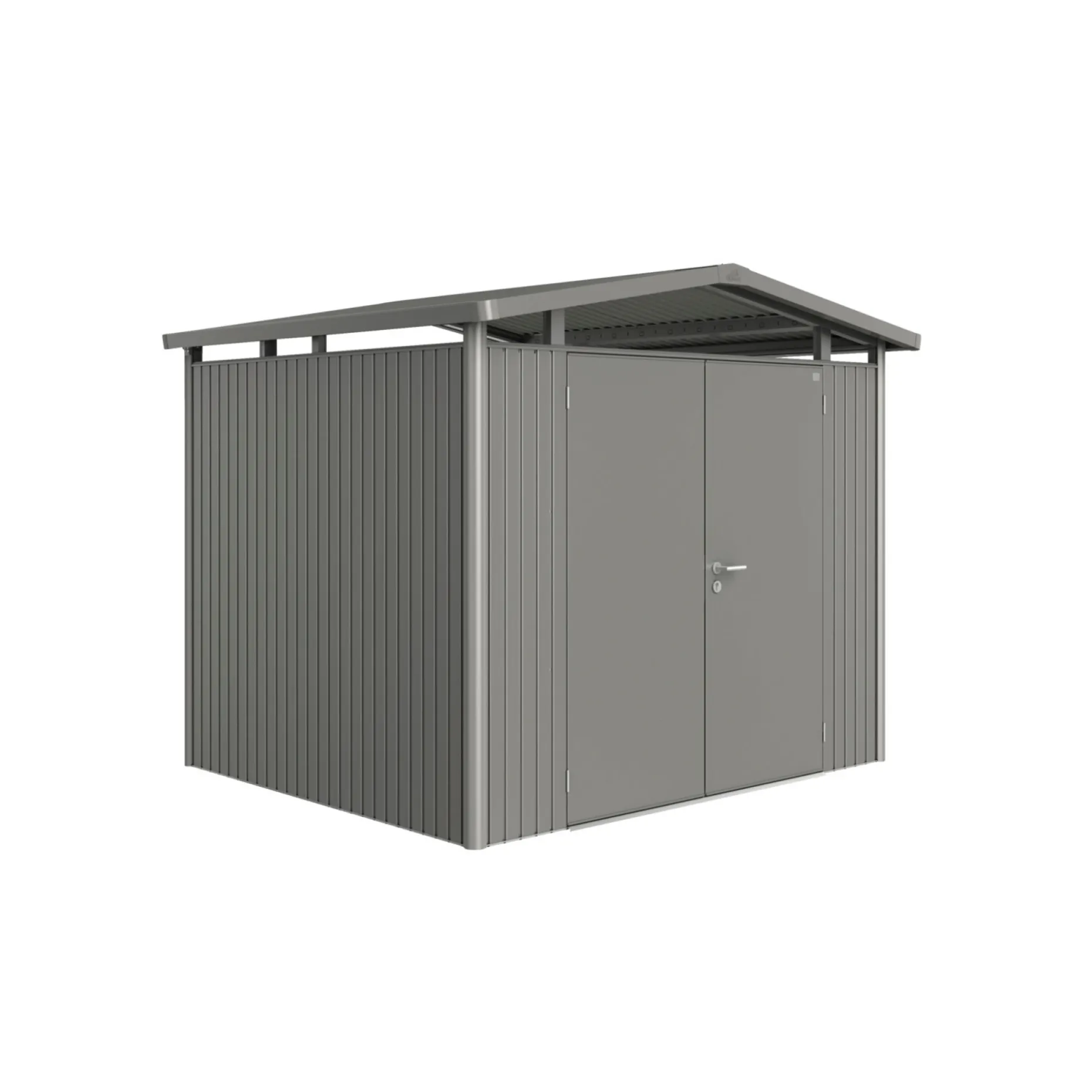 PANORAMA P3 REDSKABSRUM SØLV METALLIC 6,5 M2|Biohort Discount