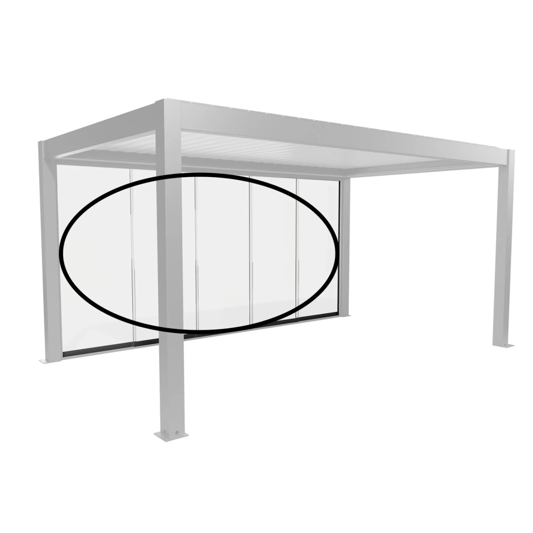 PERGOLA 5.53 X 3.68 M|Biohort Outlet