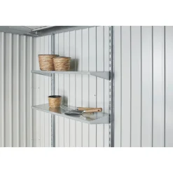 REDSKABSRUM STR. 230 REDSKABSRUM MØRKEGRÅ METALLIC 1,91 M2|Biohort Outlet