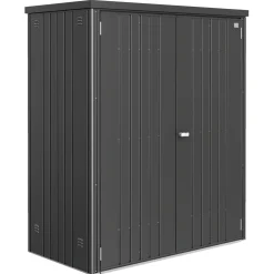 REDSKABSRUM STR. 150 REDSKABSRUM MØRKEGRÅ METALLIC 1,29 M2|Biohort Discount