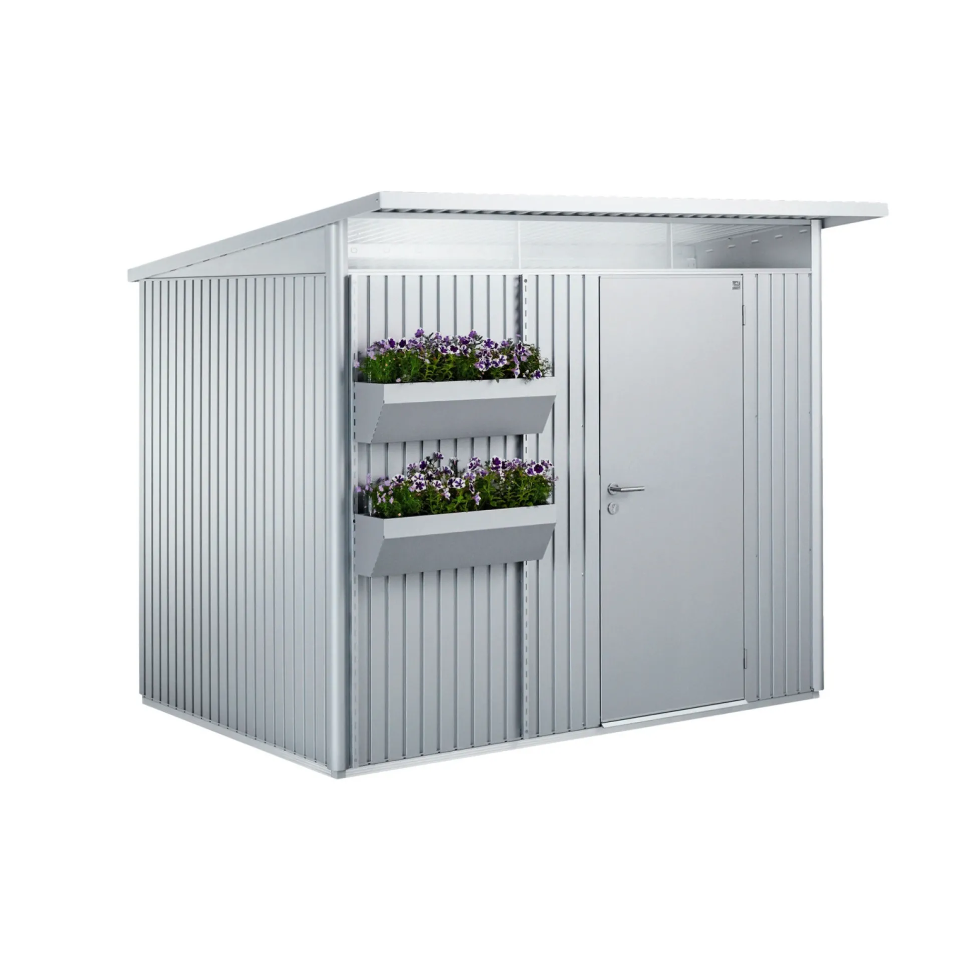 SØLV METALLIC BLOMSTERKASSE|Biohort Clearance