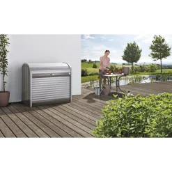 STOREMAX STR. 120 REDSKABSRUM KVARTSGRÅ METALLIC 0,85 M2|Biohort Outlet
