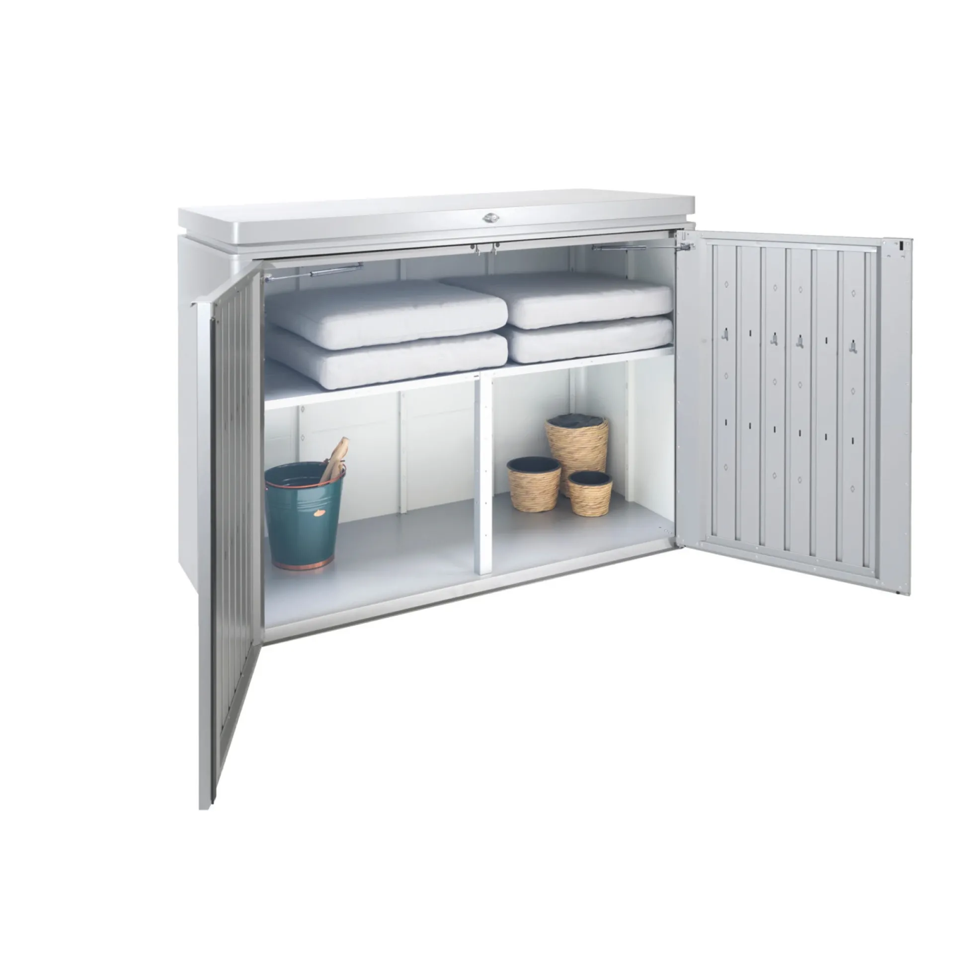 TILBEHØR TIL HIGHBOARD STR. 200 HYLDE ALUMINIUMSGRÅ|Biohort Clearance