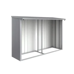 WOODSTOCK 300 BAGVÆG SØLV METAL 0,41 M2|Biohort Outlet