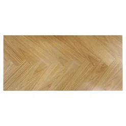 BOLIGINTERIØR TILLÆGSPLADESÆT SILDEBENSMØNSTER NATUR 90 X 44 CM|Boliginteriør New