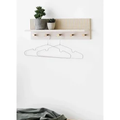BOLIGINTERIØR VÆGHYLDE BEIGE 16 X 12 X 50 CM|Boliginteriør New
