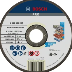ACS 60 V BF SKÆRESKIVE 115MM 1 STK|Bosch Outlet