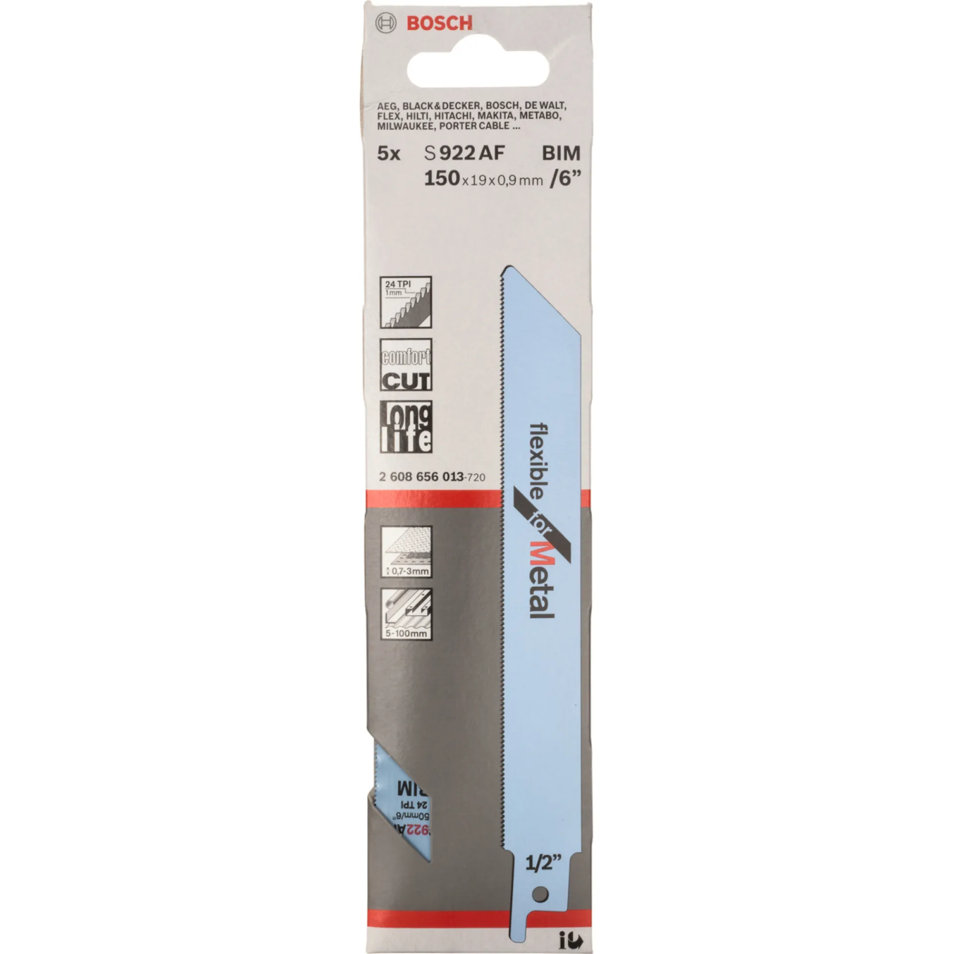 S922AF BAJONETSAVKLINGE 5 STK|Bosch