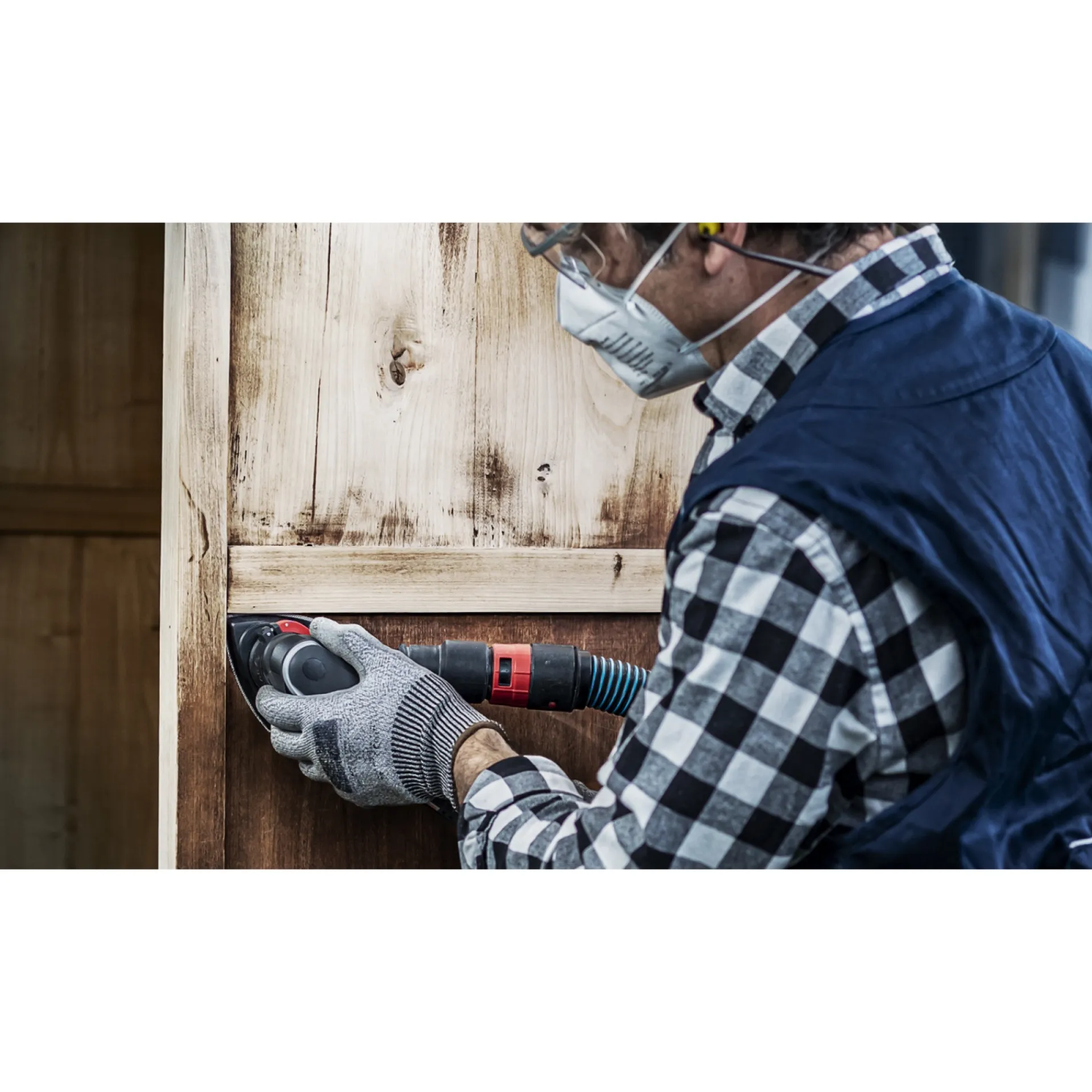 EXPERT C470 DELTA 93MM MELLEM SLIBEBLAD 180 5 STK|Bosch New