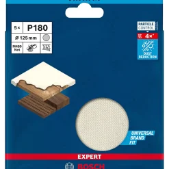 EXPERT M480 FIN SLIBERONDEL Ø125 MM 180 5 STK|Bosch Hot