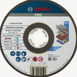 MULTICONSTRUCTION XL SKÆRESKIVE 125MM 1 STK|Bosch Clearance