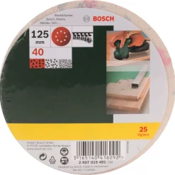 PROMOLINE EXC SLIBERONDEL Ø125 MM K40 25 STK|Bosch Online