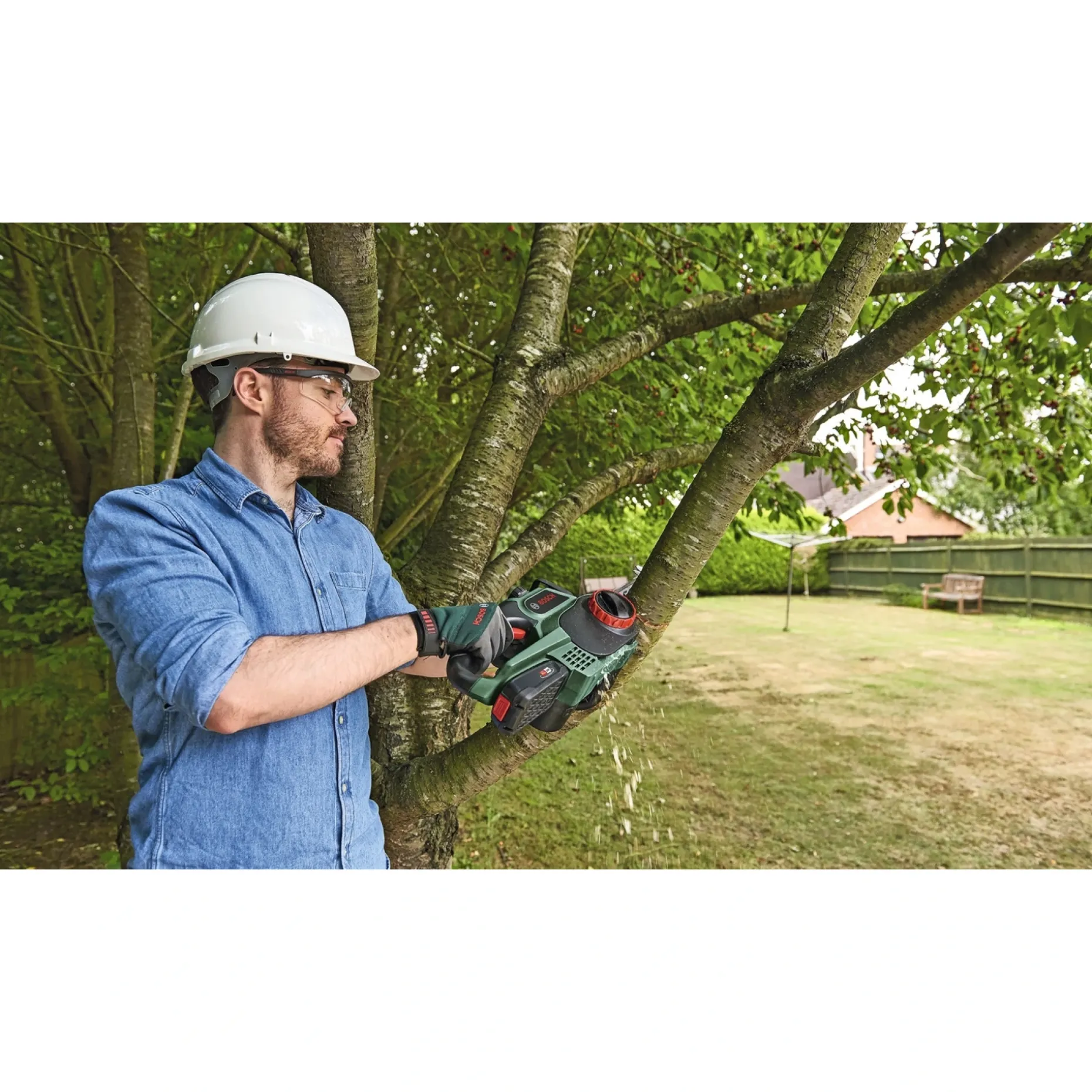 BOSCH SOLO UNIV 200MM 18V KÆDESAV AKKU 20 CM UDEN BATTERI OG LADER