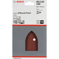 T/B&D MUS SLIBEARK K80; K120; K180 5 STK|Bosch Outlet