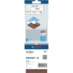 X440 75X533MM SLIBEBÅND 100 3 STK|Bosch Clearance