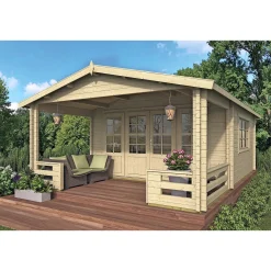 ØJVIND STANDARD HYTTE 21,8 + 11,4 M2|BYGNORDIC Outlet