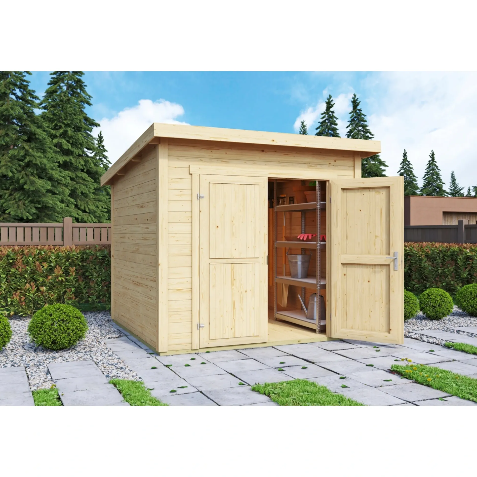 SIBBA REDSKABSRUM 4,67 M2|BYGNORDIC Best