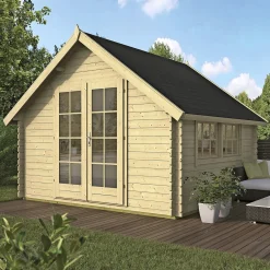 SOLBJØRG STANDARD HYTTE 9,2 M2|BYGNORDIC Hot