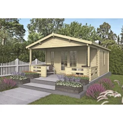 TOKA STANDARD HYTTE 15,5 + 8,6 M2|BYGNORDIC Online