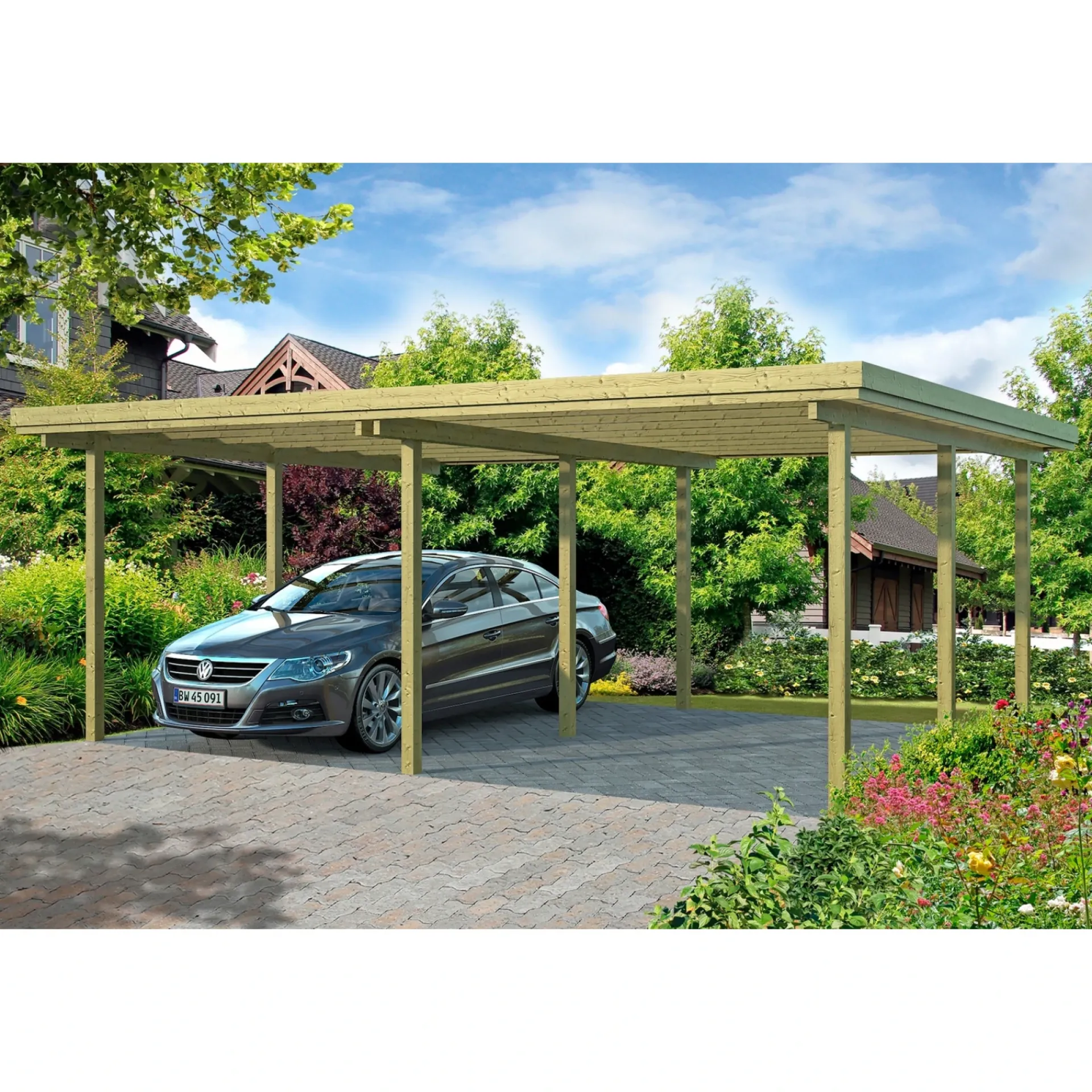 LYNGE 2.0 CARPORT 29 M2|BYG-SELV Online
