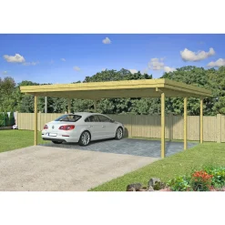LYNGE 2.0E CARPORT 35 M2|BYG-SELV New