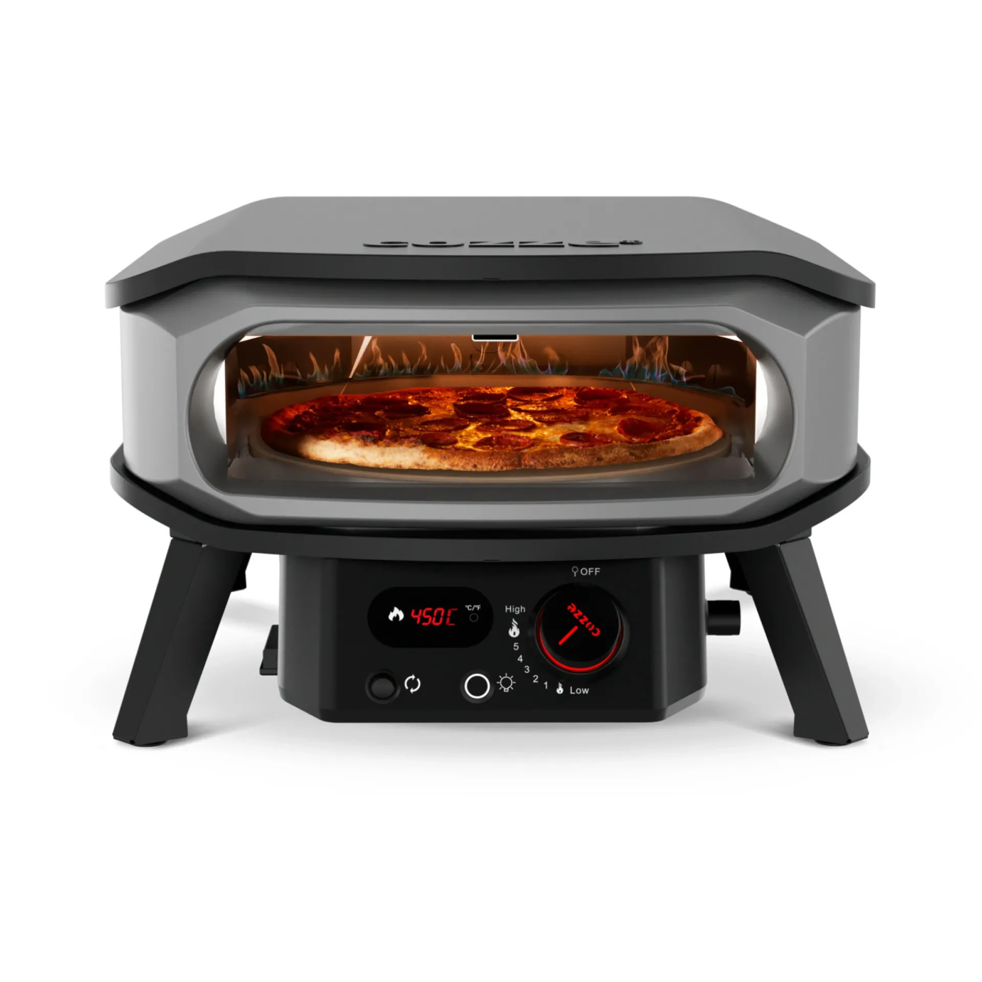 13" PREMIUM ROTATE GAS PIZZAOVN|COZZE Hot