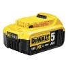 DCB184 BATTERI 18V 5 AH 1 STK|Dewalt