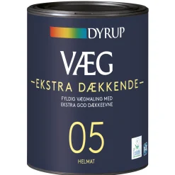 05 EKSTRA DÆKKENDE VÆGMALING 0,75 L BASE 10|Dyrup New