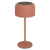 ROCCANOVA SOLCELLE BORDLAMPE RØD|Eglo Discount