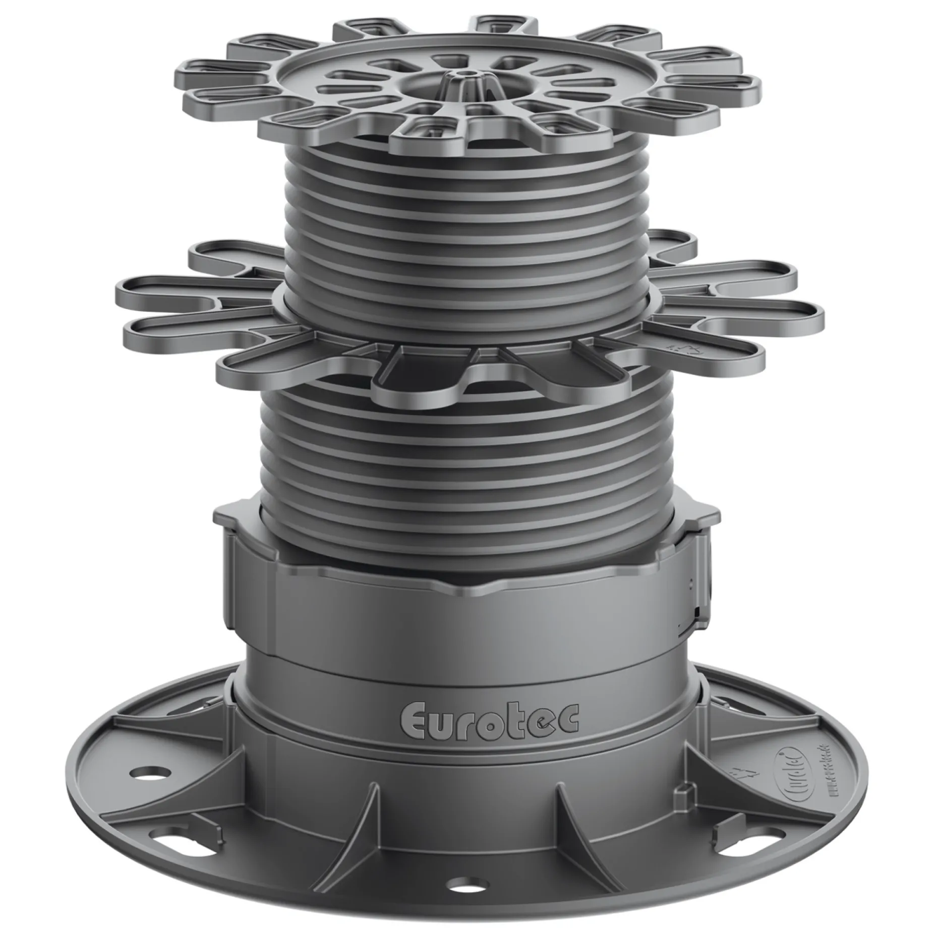 EUROTEC FORHØJELSESPROFIL 19X10X19CM SORT 1 STK