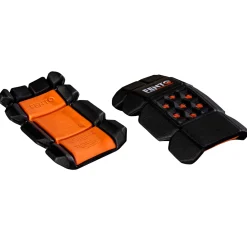 M2 POCKET KNÆBESKYTTER SORT/ORANGE ONE SIZE|Fento Clearance