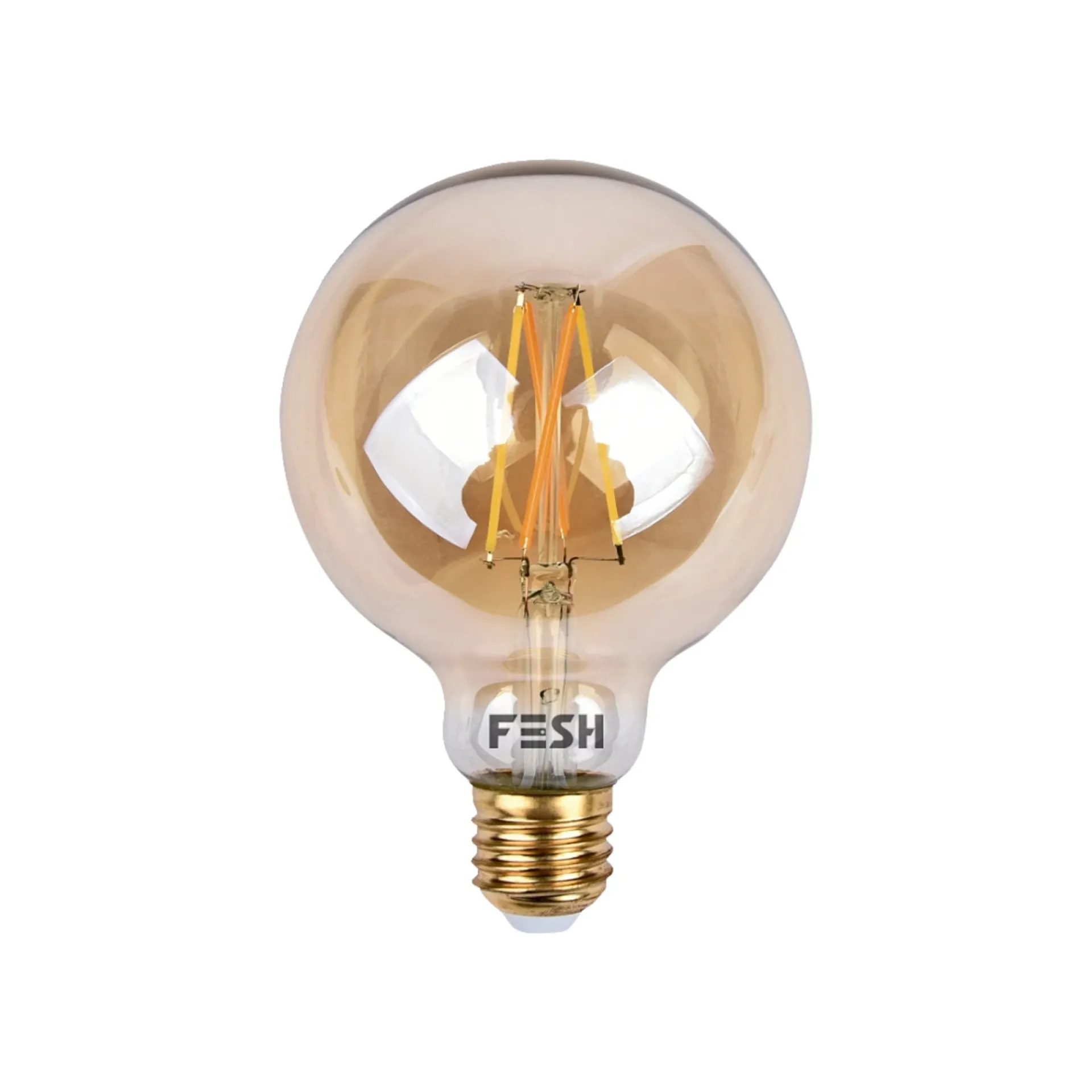 SMART AMBER Ø95 LED PÆRE E27 DEKO 5,5W|FESH Best