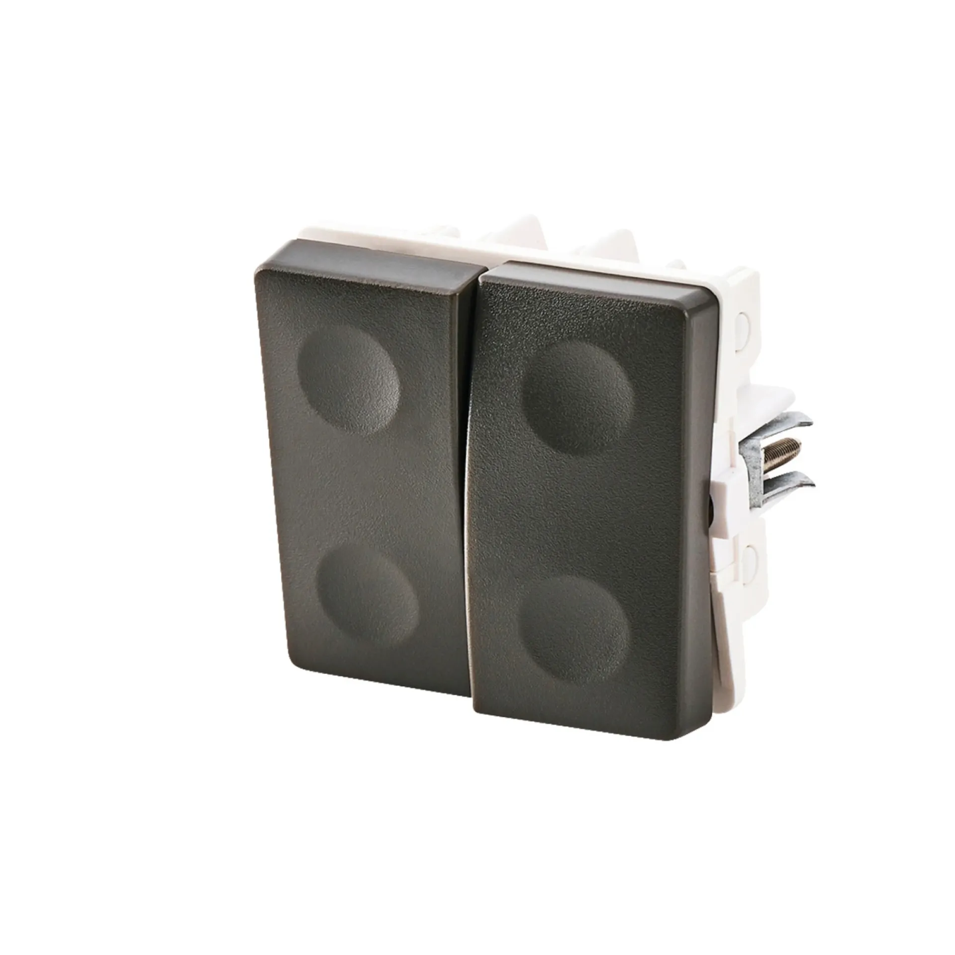 SWITCH CURVELINE DOBB. KORR. - 1,0 MODUL AFBRYDER KOKSGRÅ|FESH Clearance