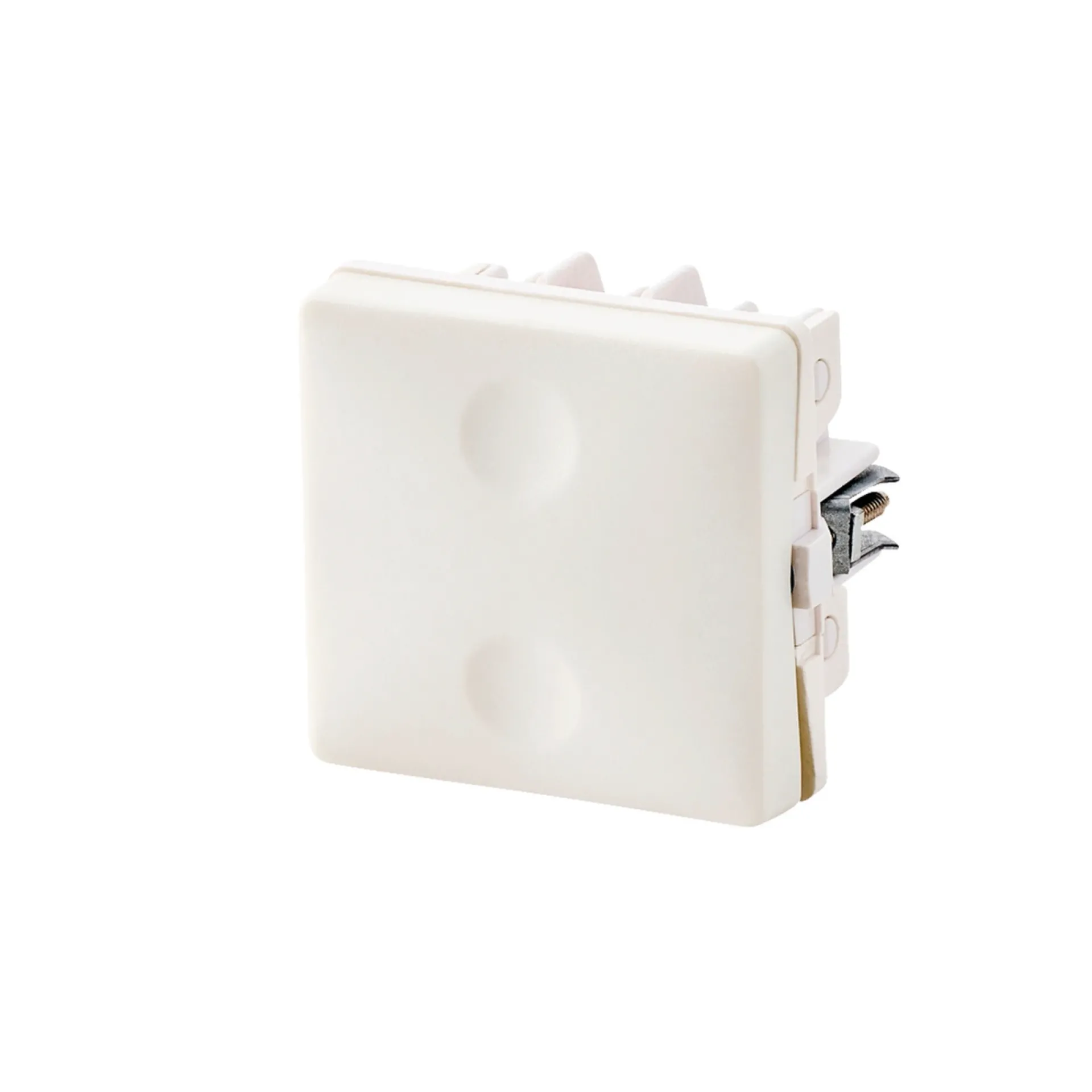 SWITCH CURVELINE KRYDSNING - 1,0 MODUL AFBRYDER HVID|FESH Clearance