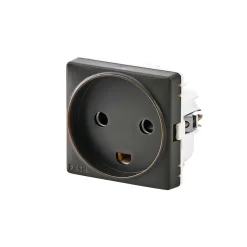 SWITCH CURVELINE STIKKONTAKT KOKSGRÅ 1,0 MODUL M/JORD|FESH Outlet