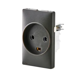 SWITCH CURVELINE STIKKONTAKT KOKSGRÅ 1,5 MODUL M/JORD|FESH Discount