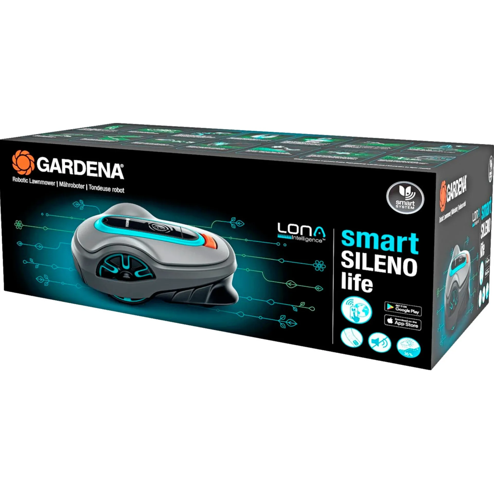 SMART SILENO LIFE 800 LONA ROBOTPLÆNEKLIPPER 800 M2|Gardena Hot
