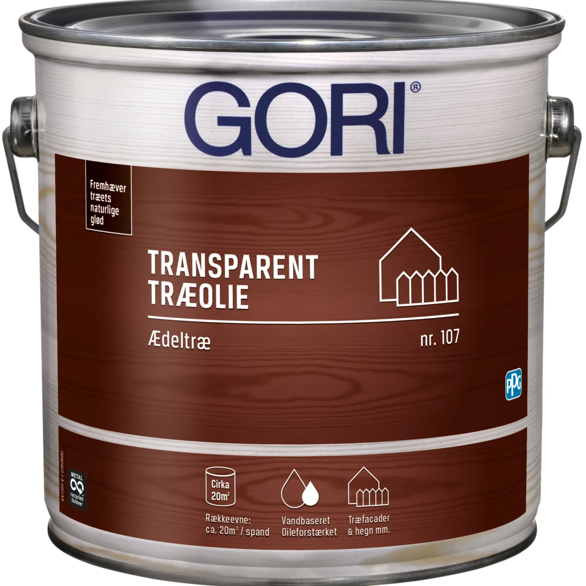 107 ÆDELTRÆ OLIE 2,5 L TRANSPARENT|Gori Hot