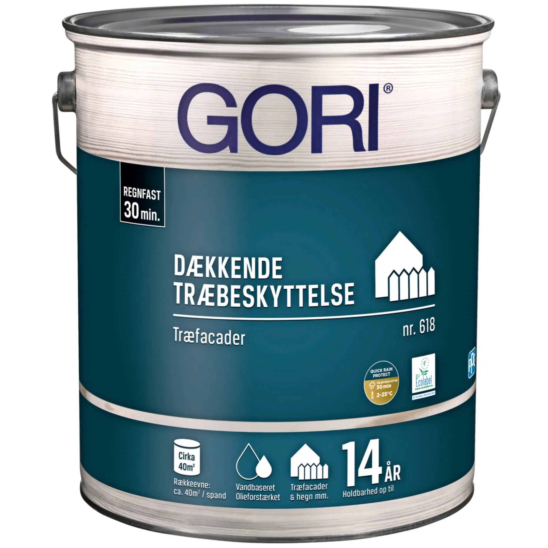 GORI 618 TRÆBESKYTTELSE DÆKKENDE 4,5 L BASE 30
