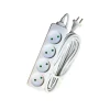 STIKDÅSE 4 UDTAG U/JORD HVID 5 M KABEL|Gripo Best