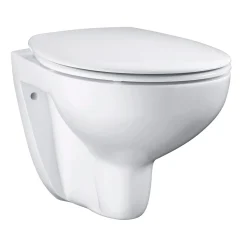 BAU CERAMIC M/SOFT CLOSE SÆDE VÆGHÆNGT TOILET|Grohe Hot