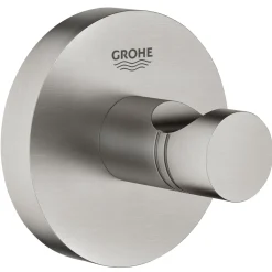 ESSENTIALS QUICKFIX HÅNDKLÆDEKROG BØRSTET STÅL|Grohe Discount