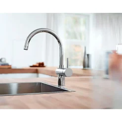 MINTA KØKKENARMATUR KROM|Grohe New