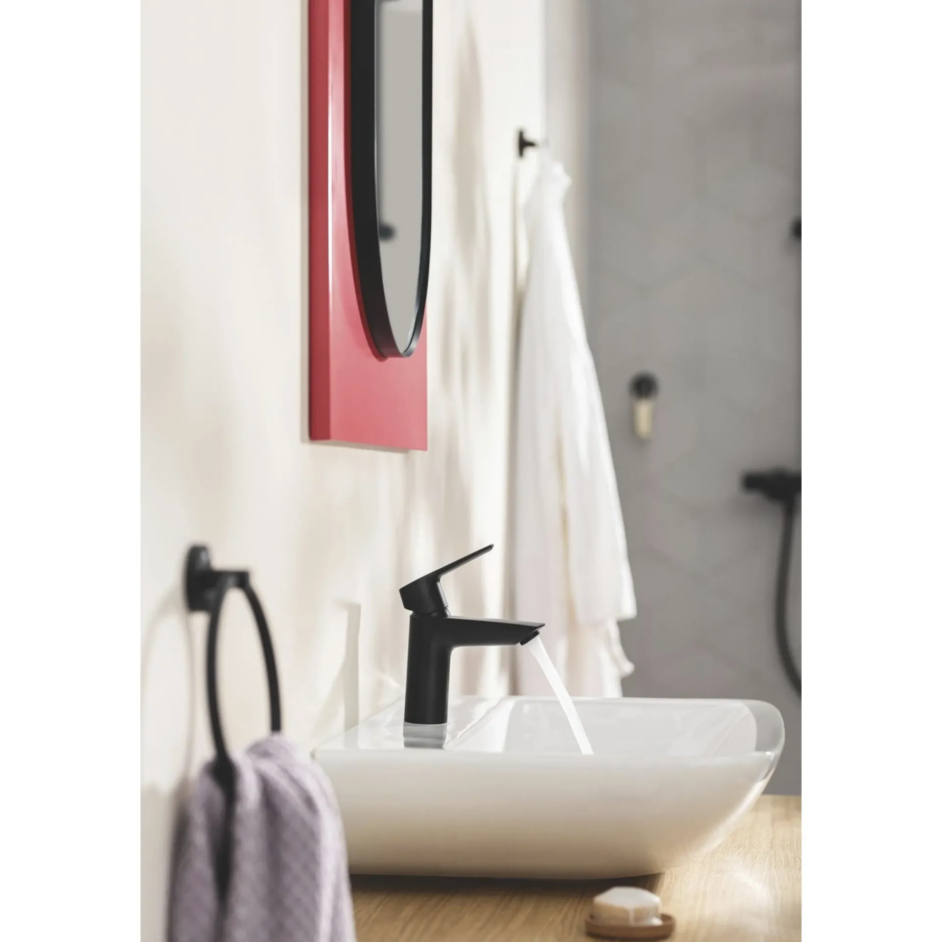 START S SIZE HÅNDVASKARMATUR 1-GREB MAT SORT|Grohe Outlet